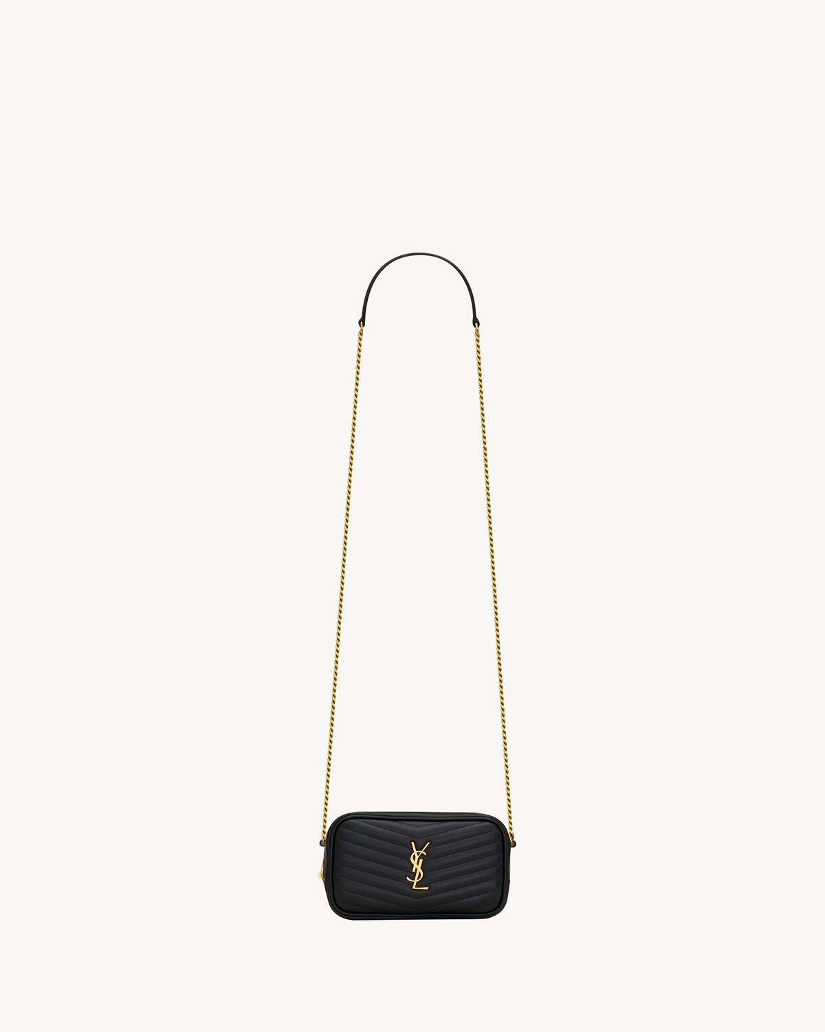 YSL Mini Lou In Quilted Leather - Image 1